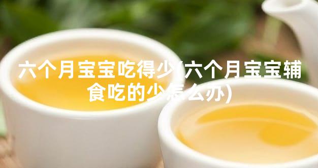 六个月宝宝吃得少(六个月宝宝辅食吃的少怎么办)