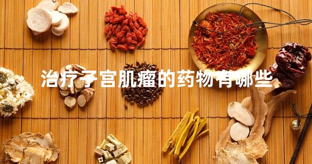治疗子宫肌瘤的药物有哪些